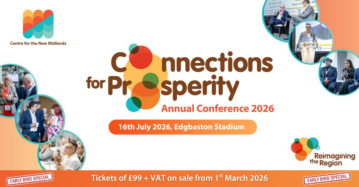 Centre for the New Midlands CFP26 conference at Edgbaston Stadium